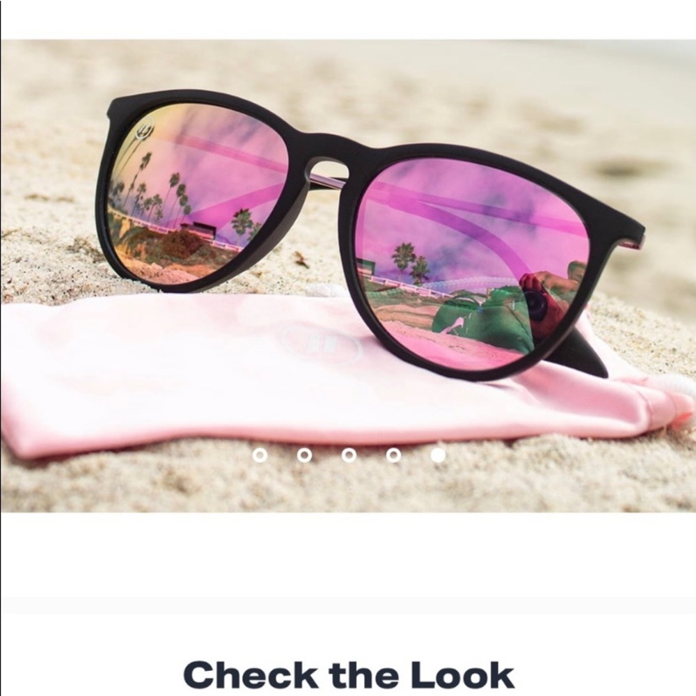 Blenders Sunglasses Rose Theater